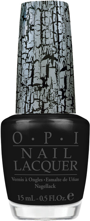 katy perry nail polish black shatter. OPI#39;s Black Shatter Nail