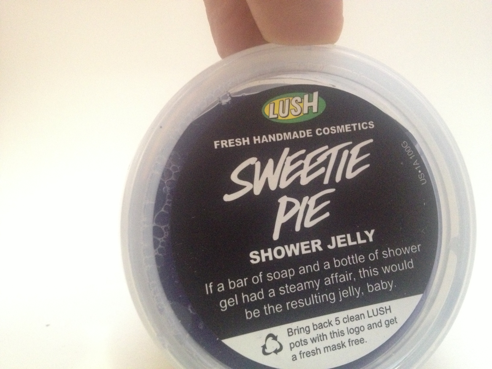 LUSH Cosmetics Sweetie Pie Shower Jelly