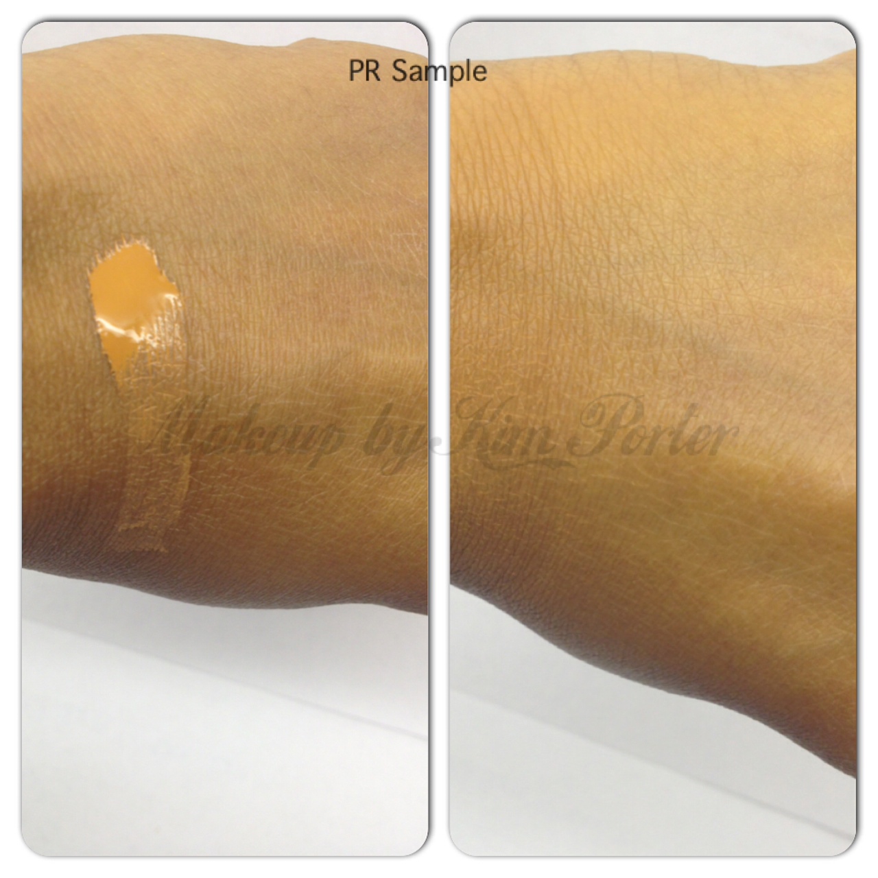 Garnier Miracle Skin Perfector Oil-Free B.B. Cream Deep  Swatch