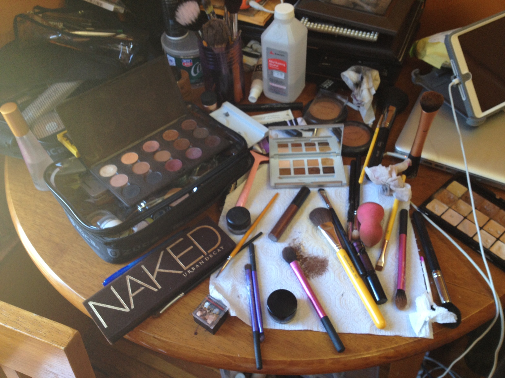 Makeup by Kim Porter Bride Trial setup