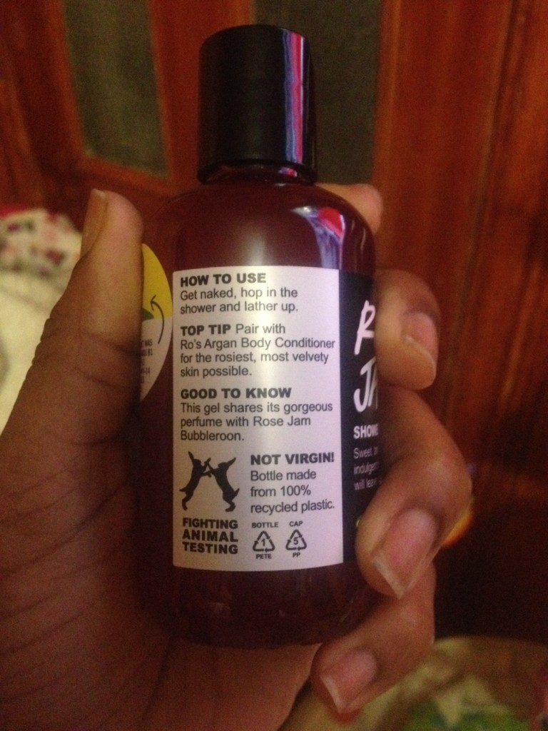 LUSH Rose Jam Shower Gel 1