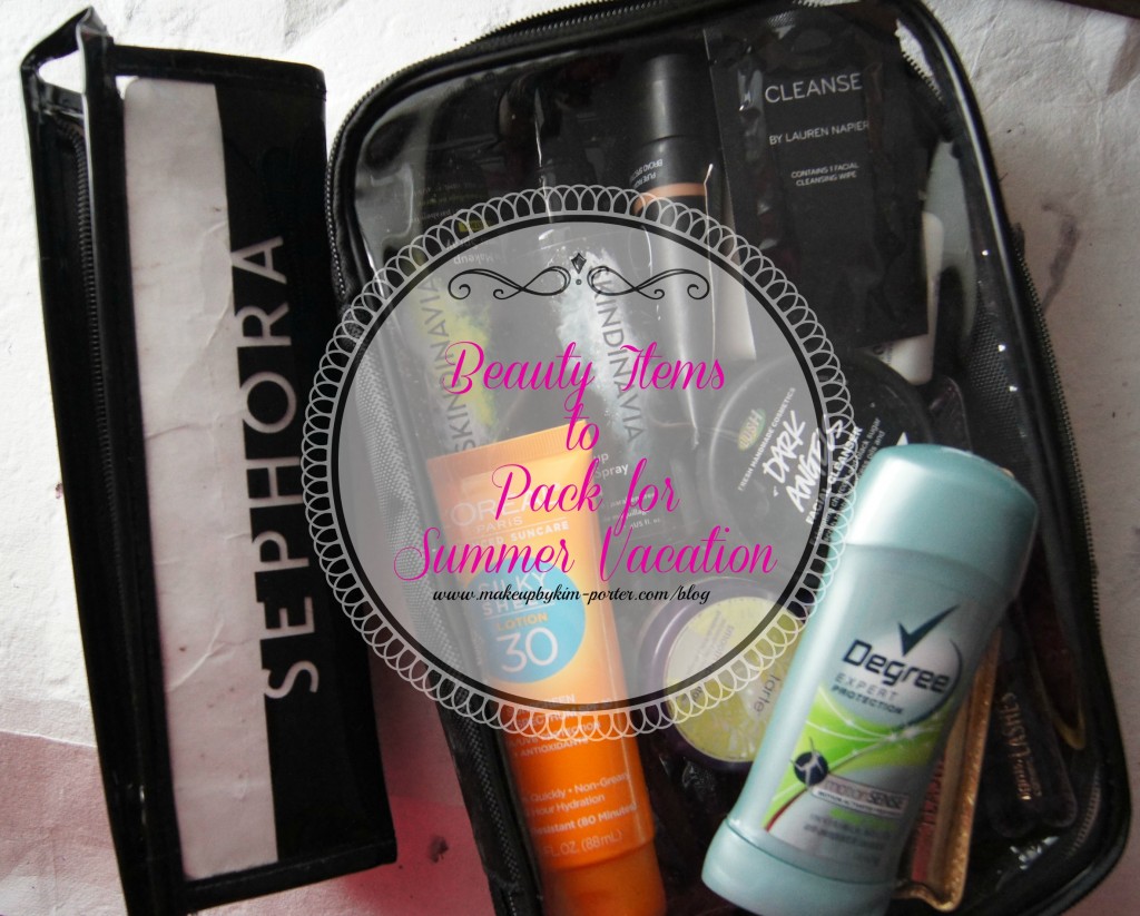 Beauty Items Summer Vacation