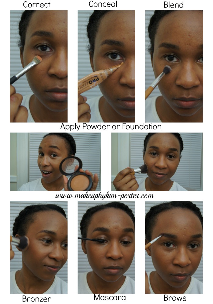 Create a Flawless Face in ten minutes or less _Pictorial