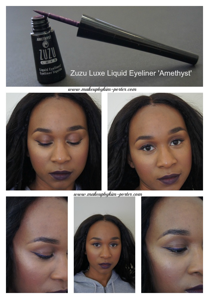 Zuzu Luxe Liquid Eyeliner Look