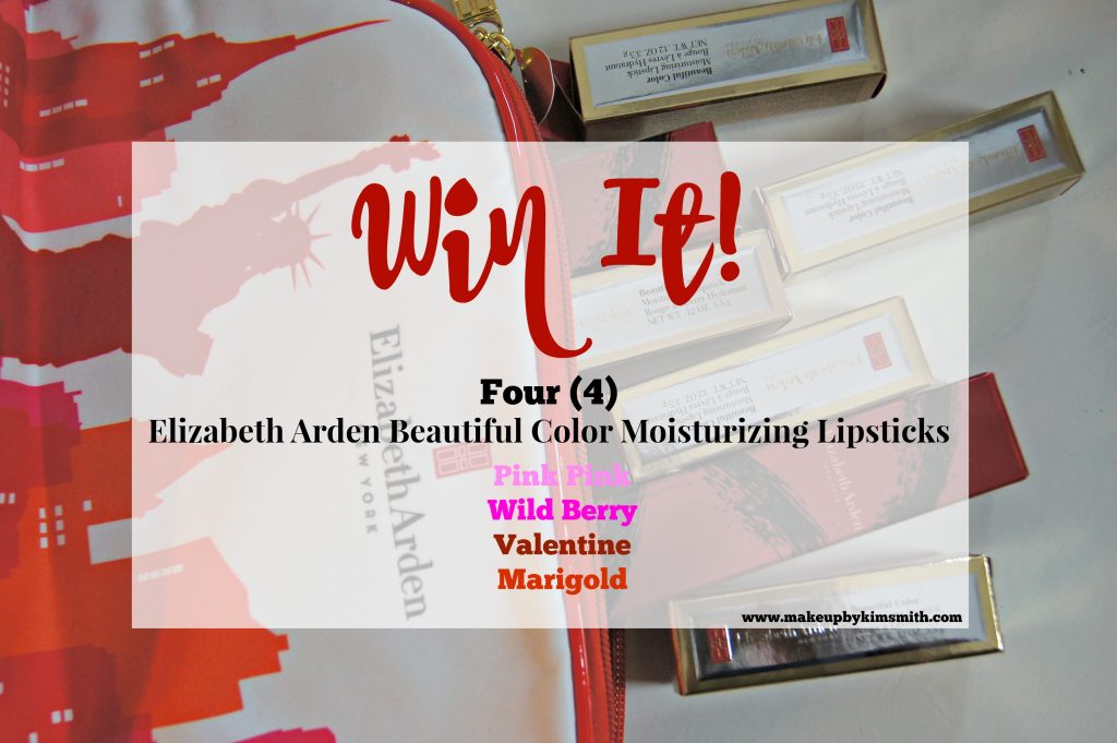 Elizabeth Arden’s Beautiful Color Moisturizing Lipstick Giveaway